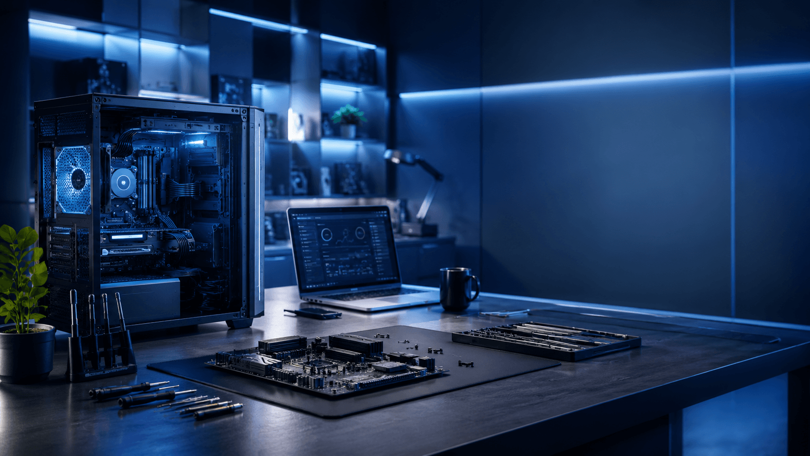 Operational dashboard and reporting scene